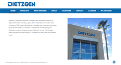 Desktop Screenshot of dietzgen.com